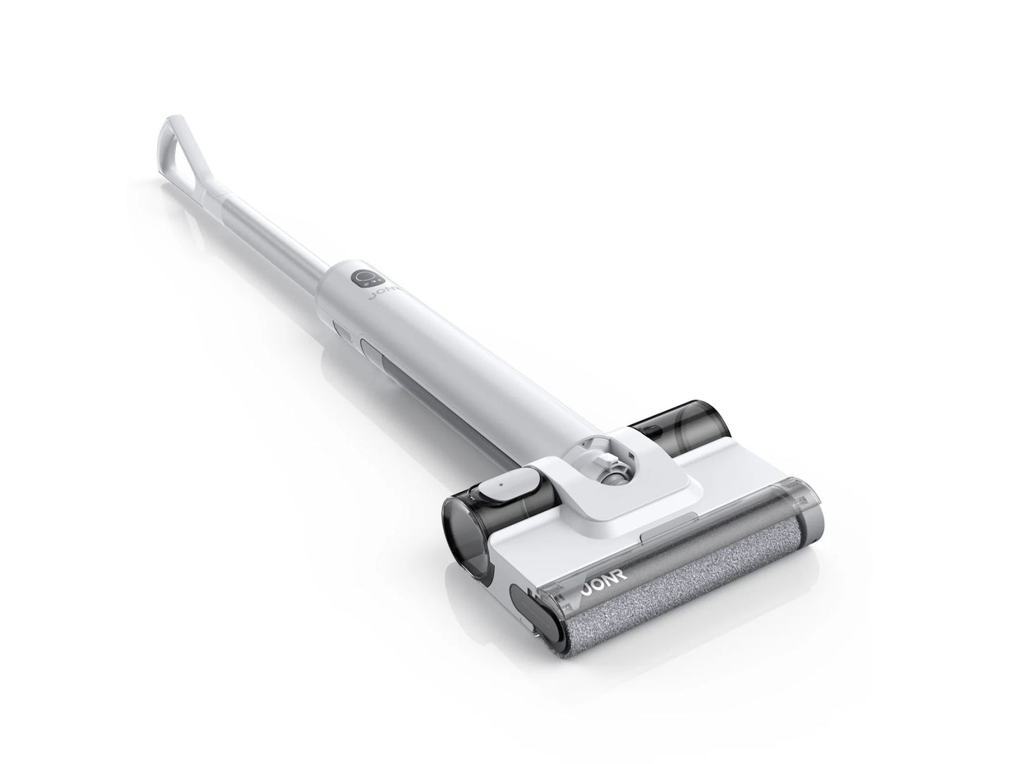 Aspirateur JONR S20 Pro Wet & Dry avec station d'accueil – Conception à 180° pouvant se poser à plat – Nettoyeur de sols humides et secs – Blanc