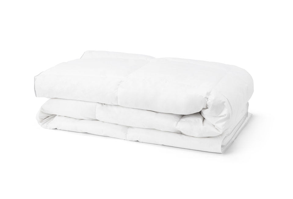 H&C Luze couette en duvet de canard toute l'année - 15% de duvet de canard - 155 x 220 cm