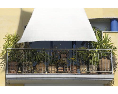 Auvent FLORACORD balcon HDPE crème 270x140cm