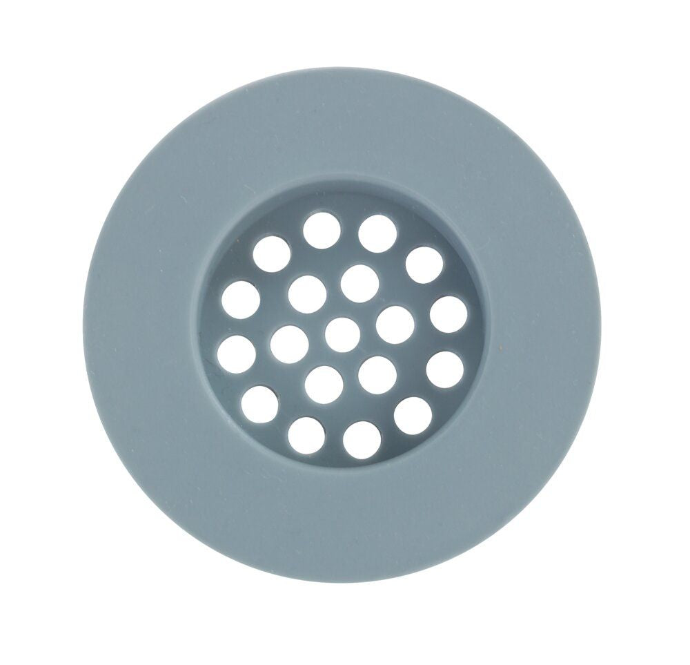 WENKO Milis Filtre de siphon Gris - Ø 7 cm - Silicone
