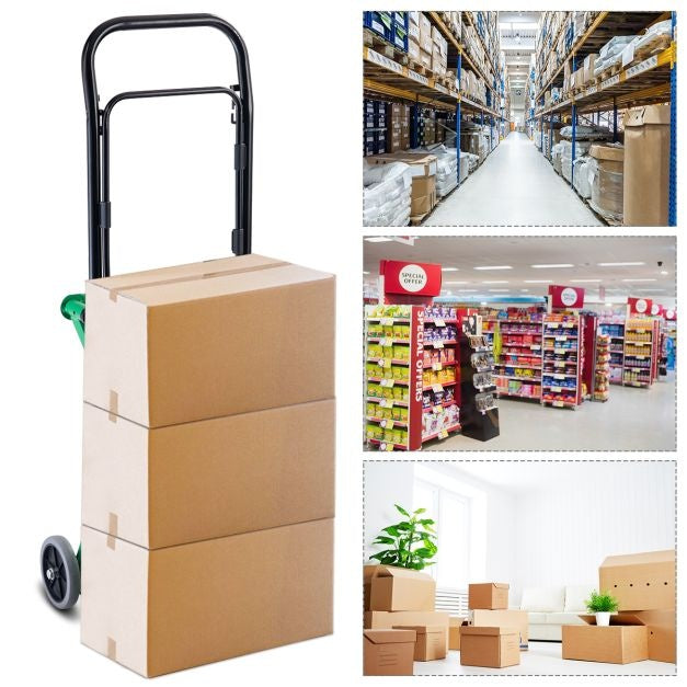 Chariot à steak pliable Coast 2 en 1 Chariot de transport Chariot de transport jusqu'à 90 kg chargeable