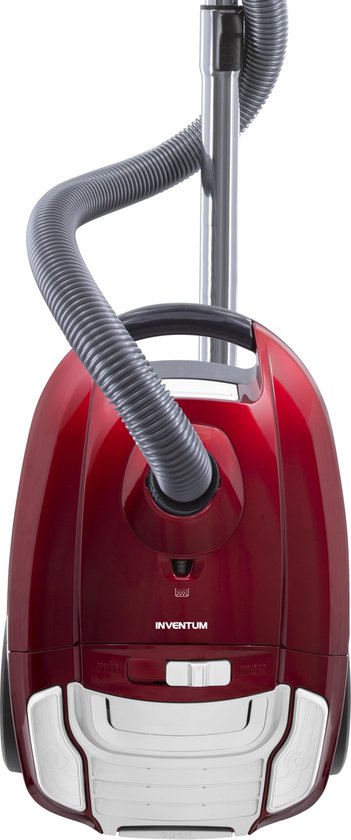 Inventum ST306RZA - Aspirateur avec sac - 3 litres - HEPA 13 - Longueur du cordon 7 mètres - Rouge