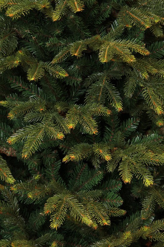 Black Box Trees Frasier - Sapin artificiel - Sapin de Noël à la forme naturelle et capricieuse - Aiguilles en PE et structure articulée - Décoration de Noël d'intérieur - H 155 x P 109 cm - Vert