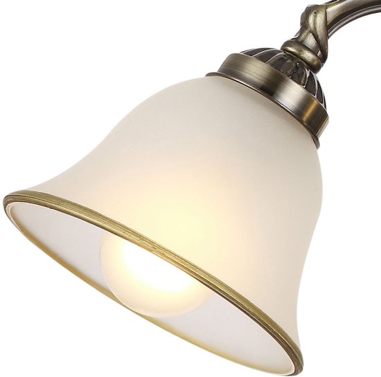 Lustre Globo Odin LED - Classic - Laiton avec verre dépoli 2