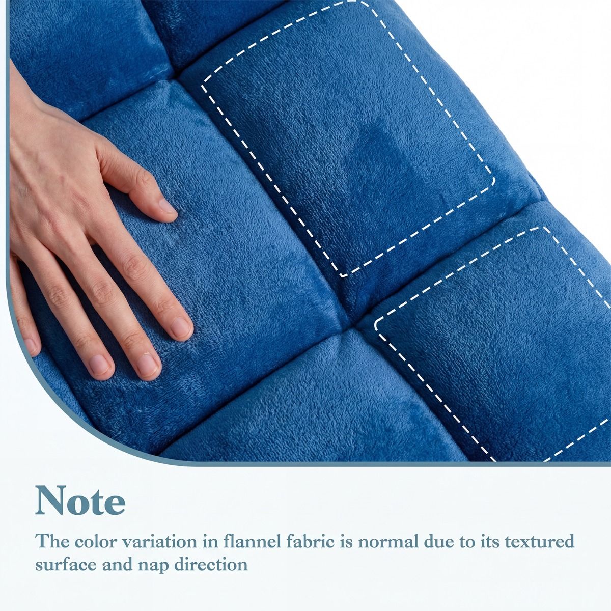 Chaise longue pliable Coast Tatami - dossier réglable sur 14 positions - mousse haute densité - bleu