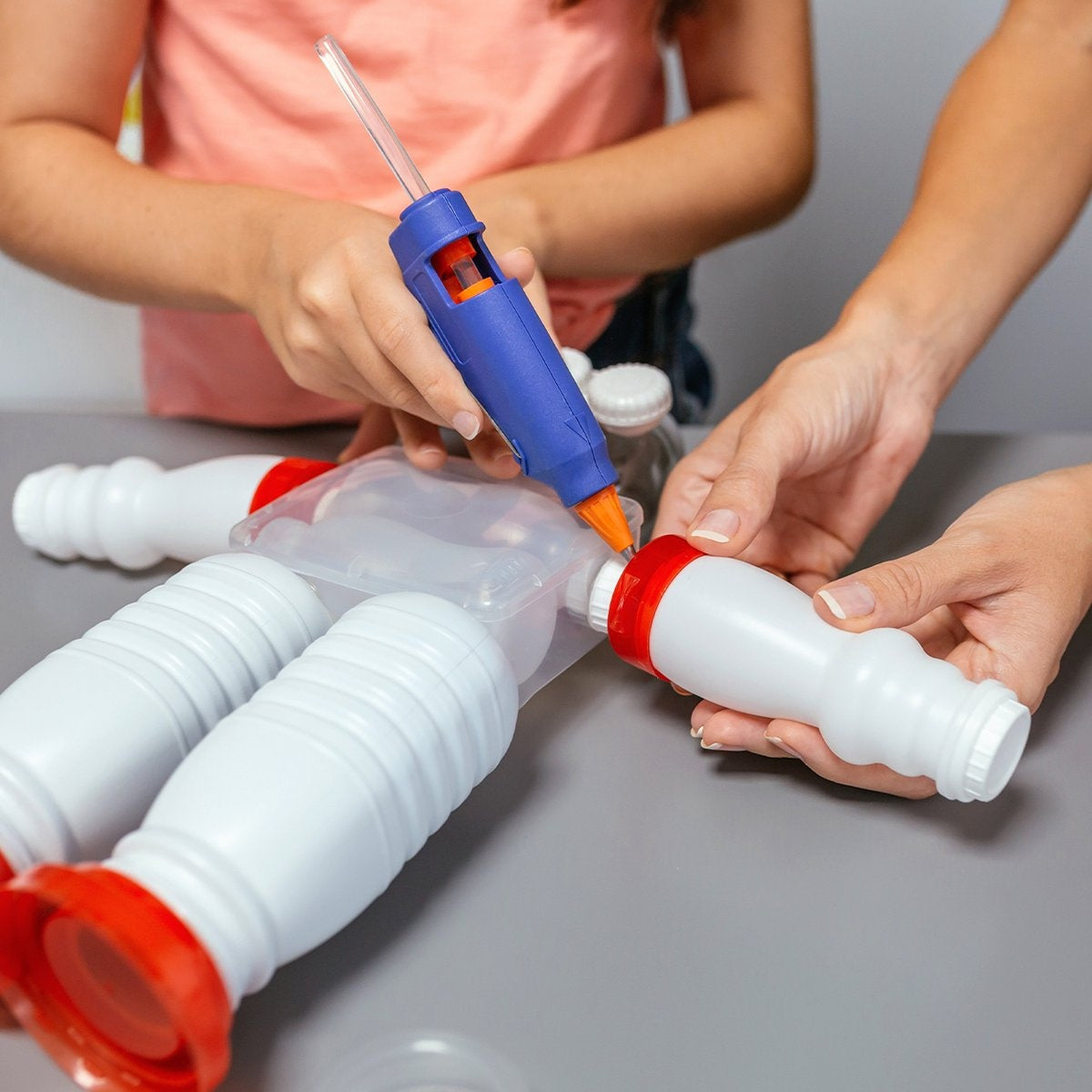 Pistolet à colle Auronic - avec 50 cartouches de colle - 20W