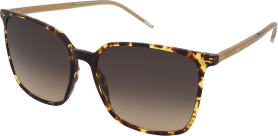 Hugo Boss BOSS 1523/S Jaune Havana 57/16/140 Lunettes de soleil FEMME