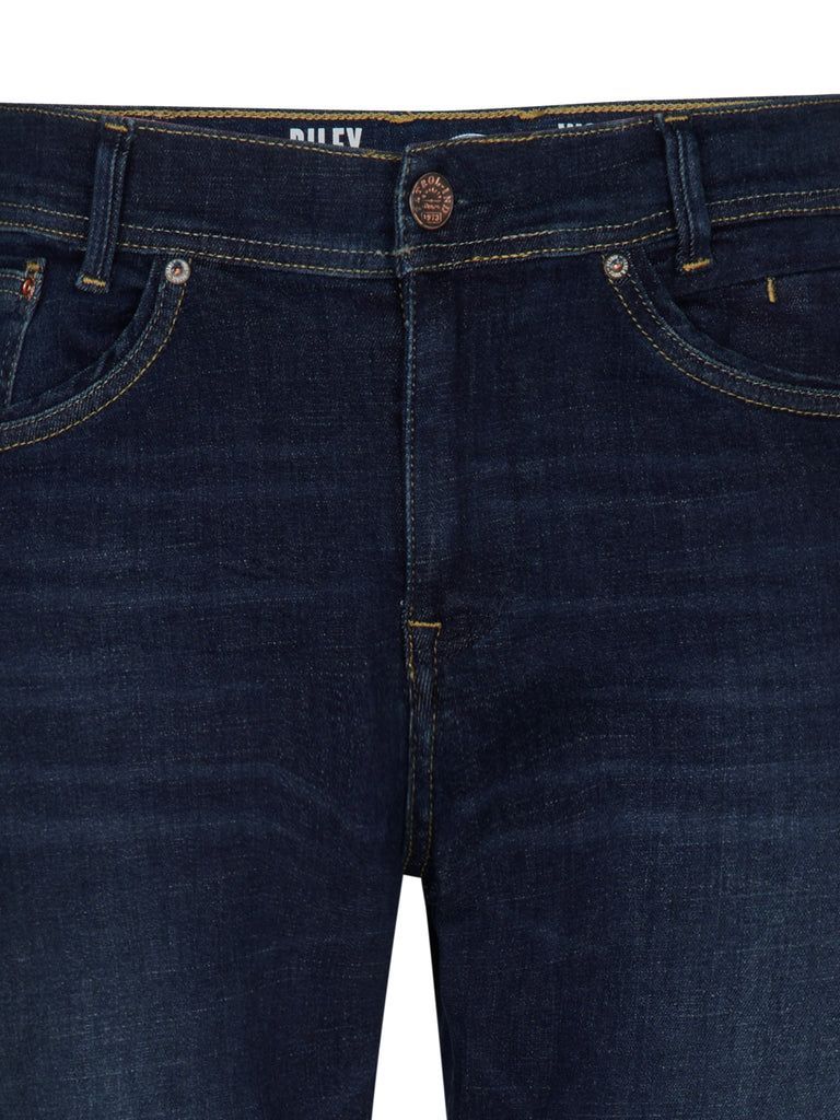 Petrol Industries Santiago Jeans - Dark Used - Denim droit - Taille 36-Longueur 36