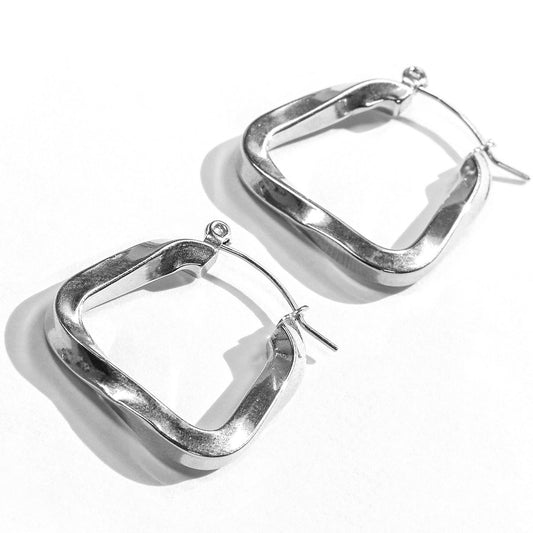 Laura Ferini Boucles d'oreilles pour dames Piazza Argent - Boucles d'oreilles en argent - Boucles d'oreilles pour dames - Bijoux - Accessoires - Bijoux