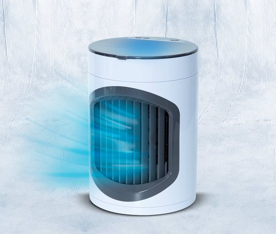 Livington SmartChill blanc - climatiseur portable - refroidissement par eau - climatiseur - 3 vitesses - effet rafraîchissant pendant 12 heures