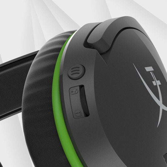 HyperX Cloud Stinger Core Wireless Gaming Headset - Noir Vert - Xbox Series X|S/Xbox One
