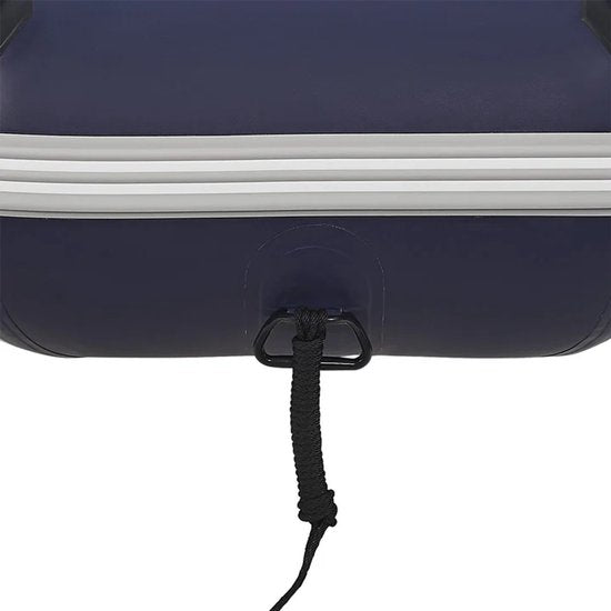 Bateau gonflable- 2 banquettes - Gris - 2 pagaies incluses