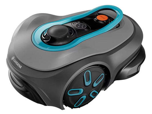 Tondeuse robot Gardena Smart Sileno Free 1200 - Silencieuse et efficace - Commande via l'application incluse