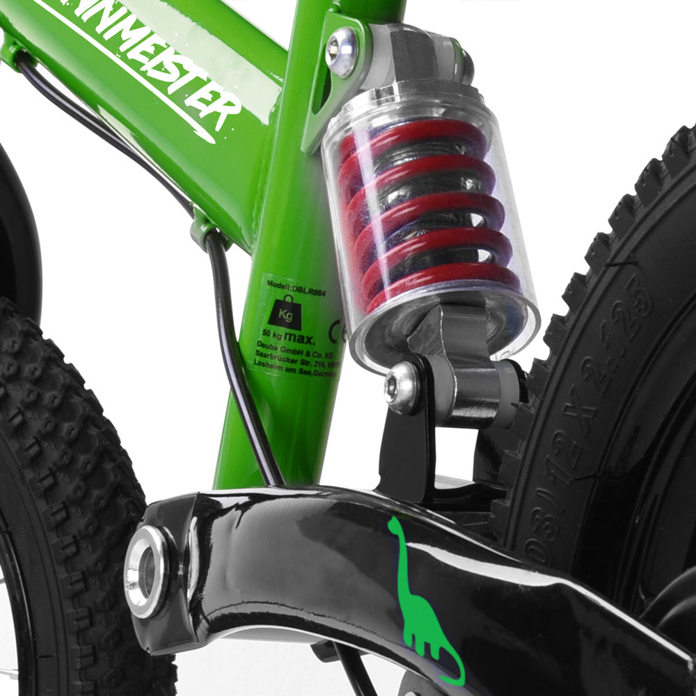 V√©lo d'√©quilibre Deuba avec suspension vert