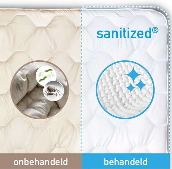 Vitality Pur - Sky - Coussin de corps - Assaini - 140x40