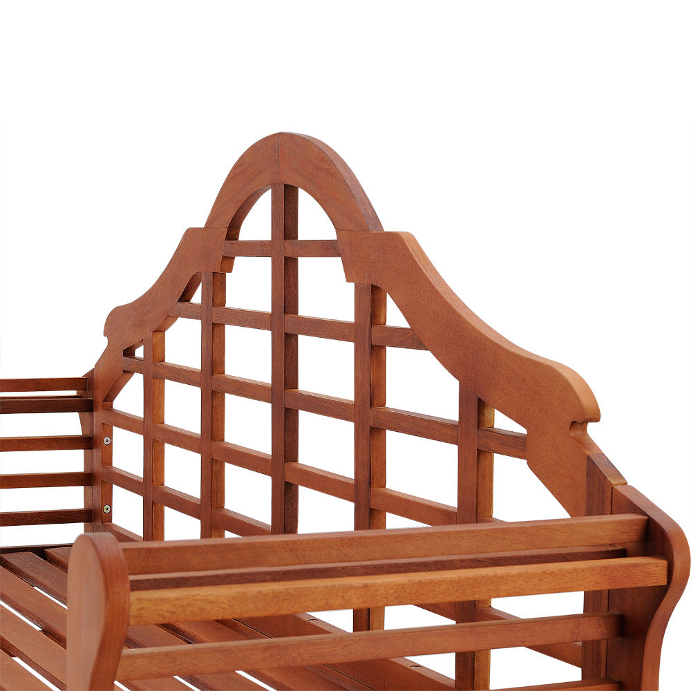 Banc de jardin - Casaria - Bois d'eucalyptus certifié FSC® - Brun