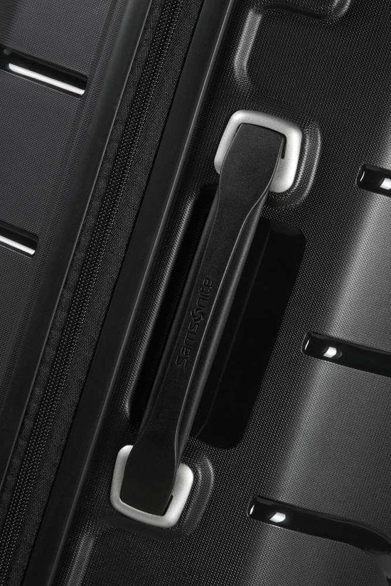 Grande valise - Samsonite Flux - avec extension - Polypropylène - Noir