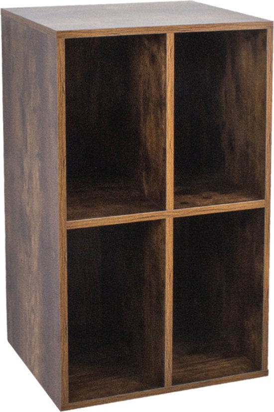 VDD Vinyl Wish - Étui à disques - Marron - 74.5x37x44.5