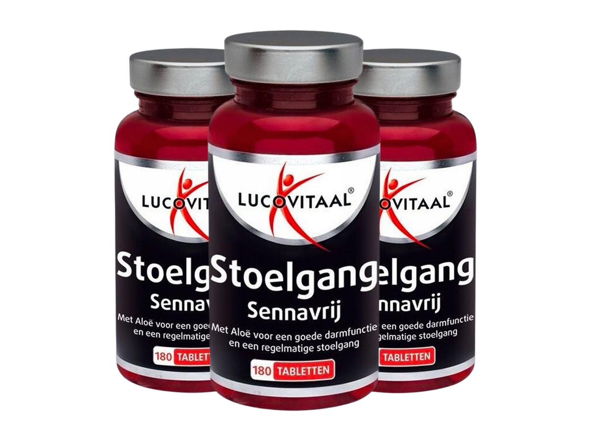 Comprimés Lucovitaal pour le transit intestinal - 3 x 180 comprimés - Offre spéciale