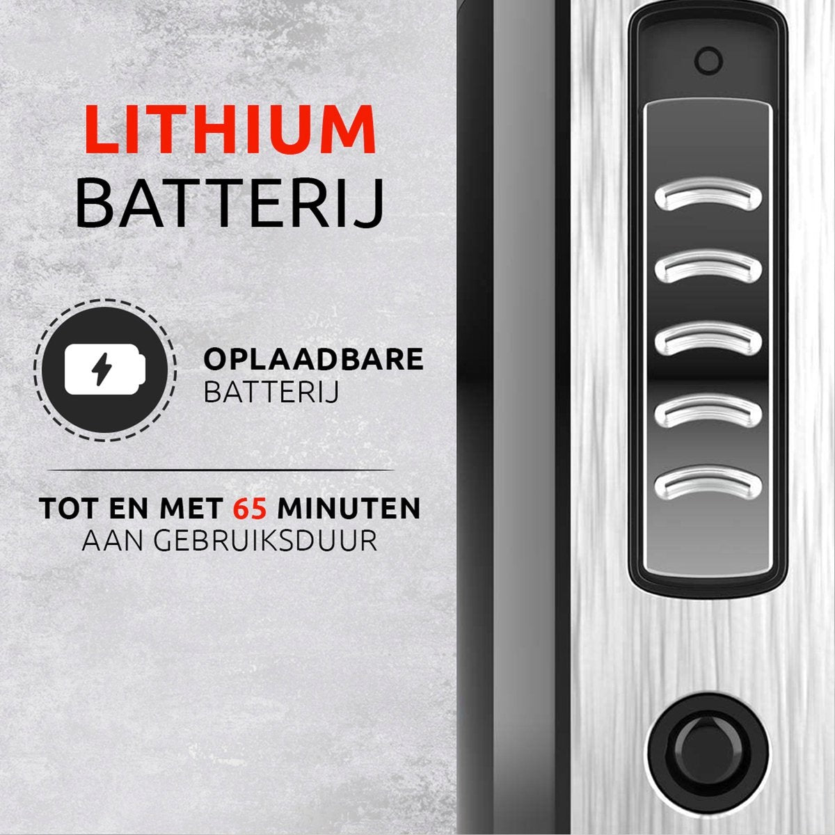 AyeWay 4 in 1 Trimmer - Draadloos - Neustrimmer - Baardtrimmer - Mannen & Vrouwen