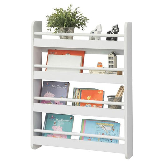 SoBuy KMB08-K-W Meuble de rangement - Suspendable - MDF - 60 x 12 x 80 cm - Blanc