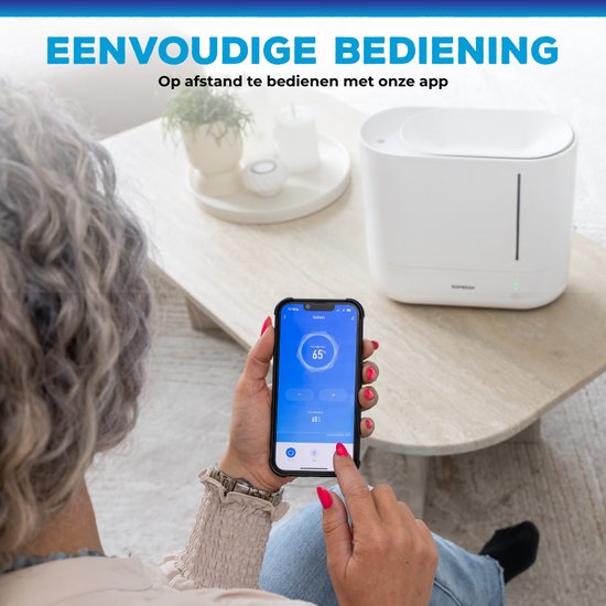 Humidificateur Sofresh avec application