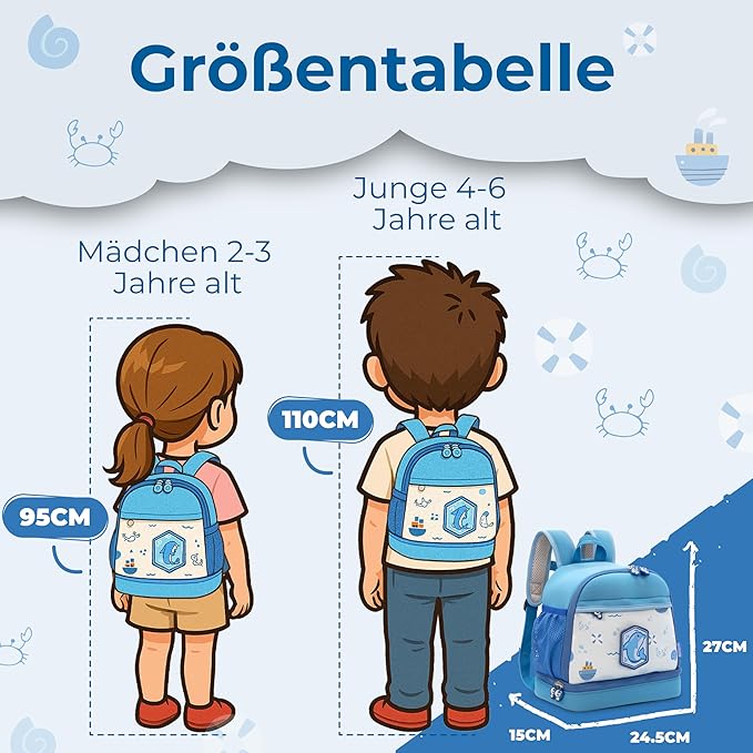 REISERACKER Sac à dos enfant Adventure blue