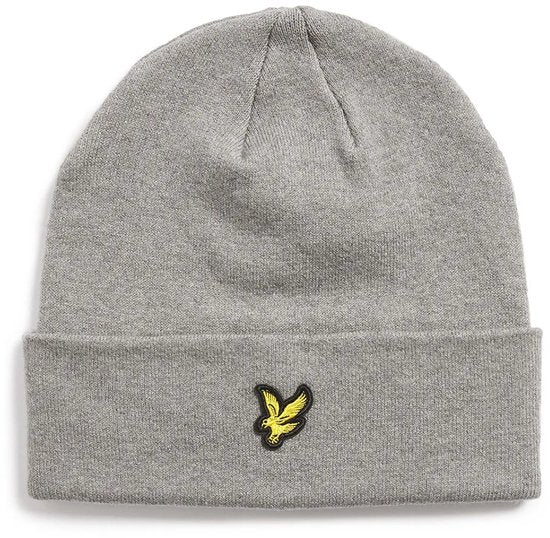 Lyle & Scott Bonnet en laine mélangée gris - Taille - Homme