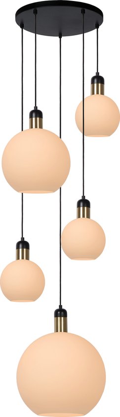 Lucide JULIUS - Suspension - 5xE27 - Opale