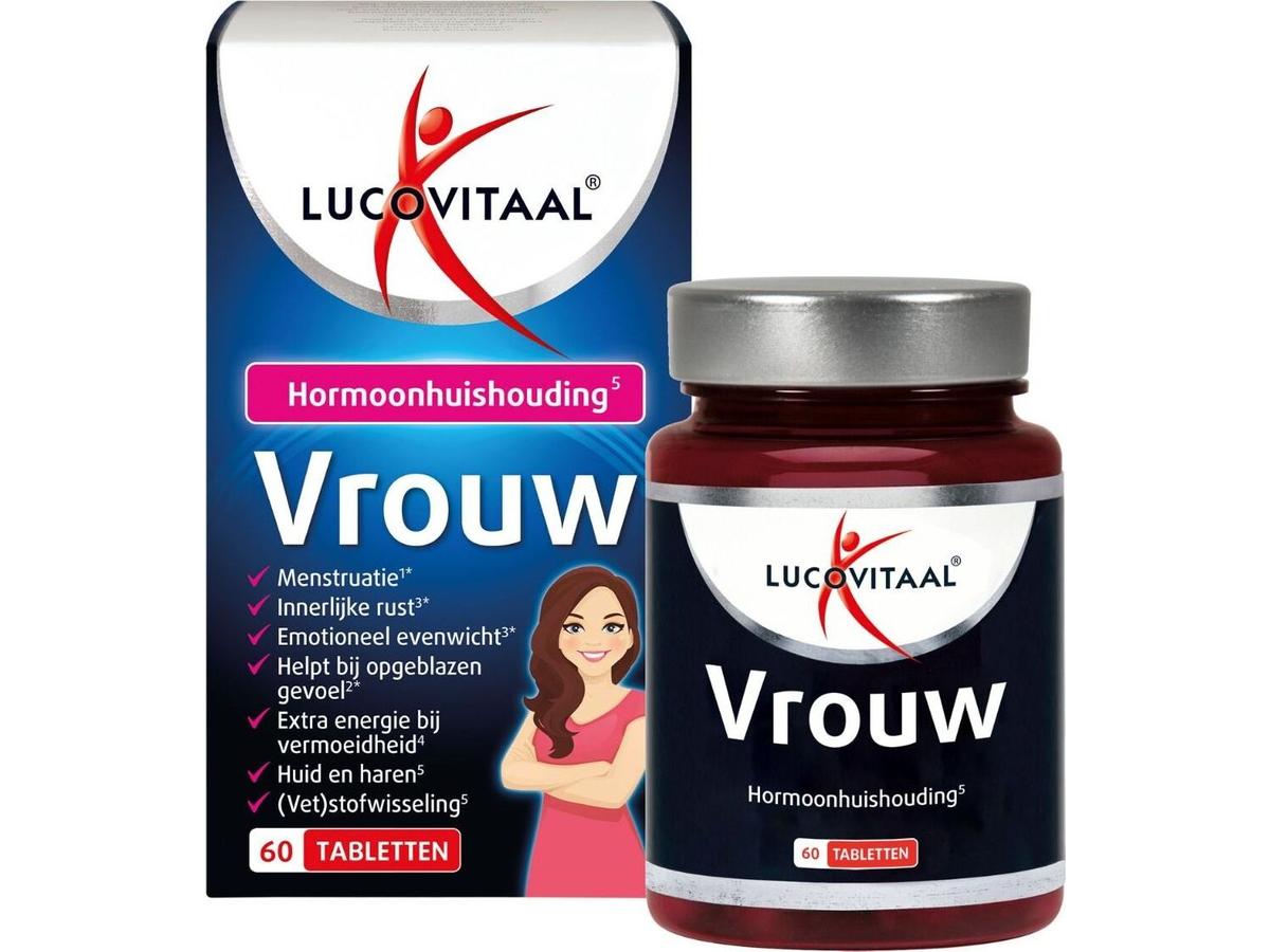 Lucovitaal Équilibre hormonal féminin - Soutien hormonal - 3 x 60 comprimés