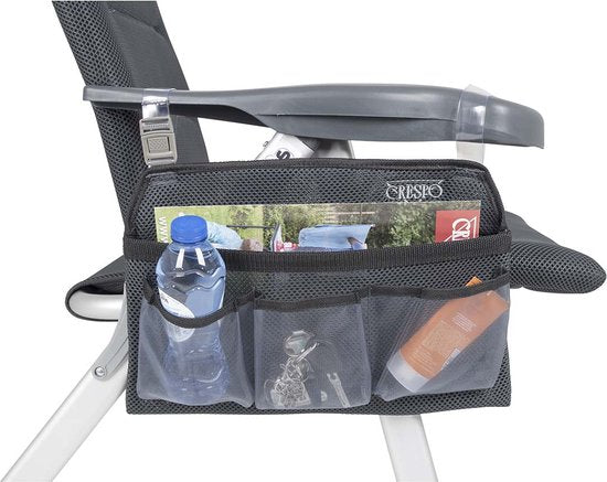 Crespo - Organizer 86 - Air-Elite - Universel - Pour accoudoir - Gris