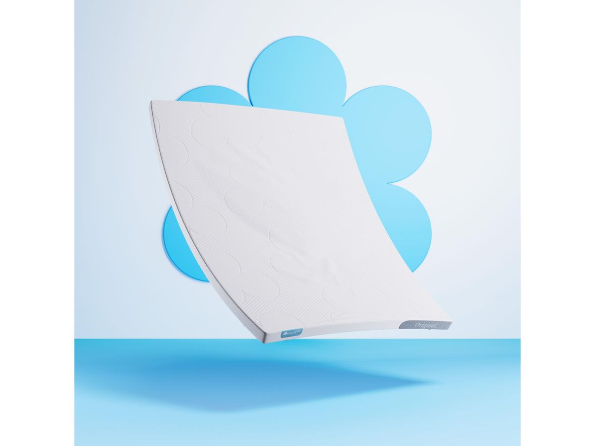 Cloudpillo Topper The Original - Surmatelas confortable - 180 x 210 cm - Blanc