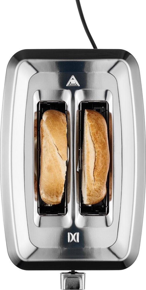 Solis Flex Toaster 8004 - Toaster Broodrooster - Met geheugenfunctie - Zilver