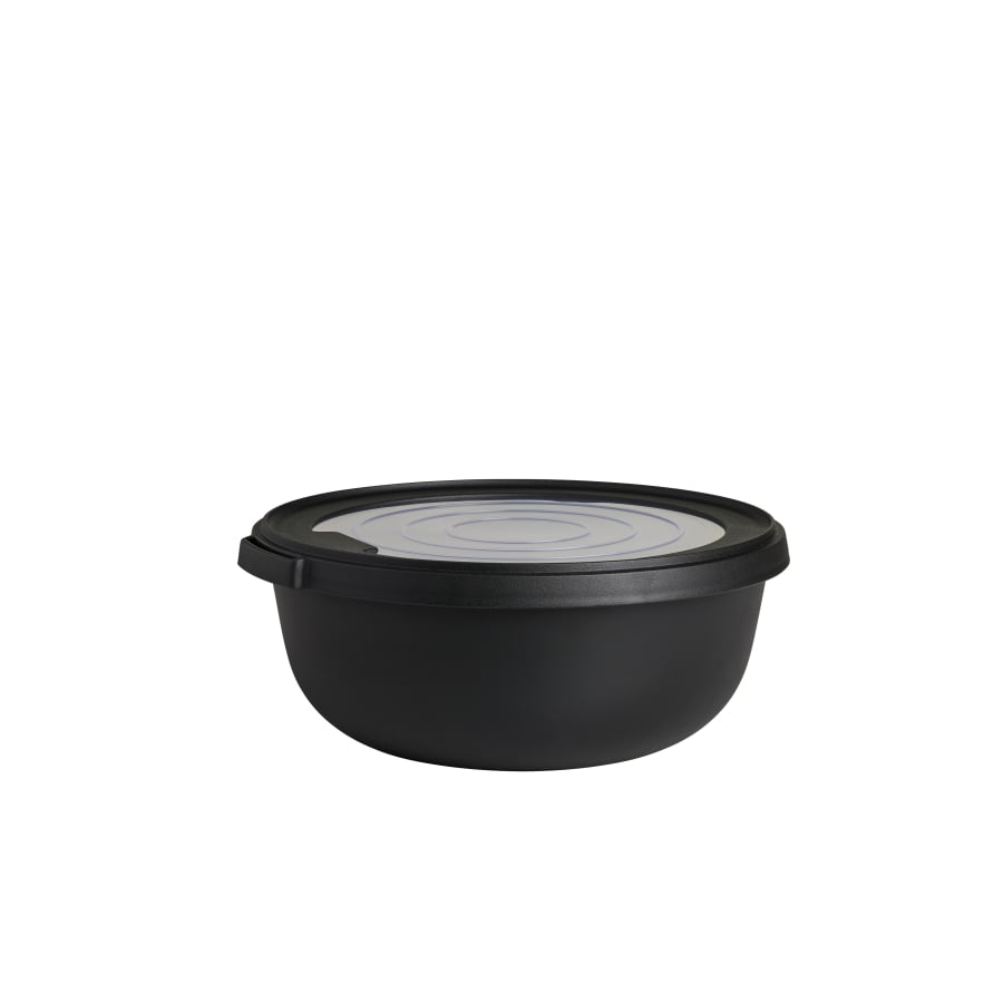 Bol Mepal PRO style scandinave noir - 1 250 ml - 19 x 19,5 x 8 cm - Avec couvercle