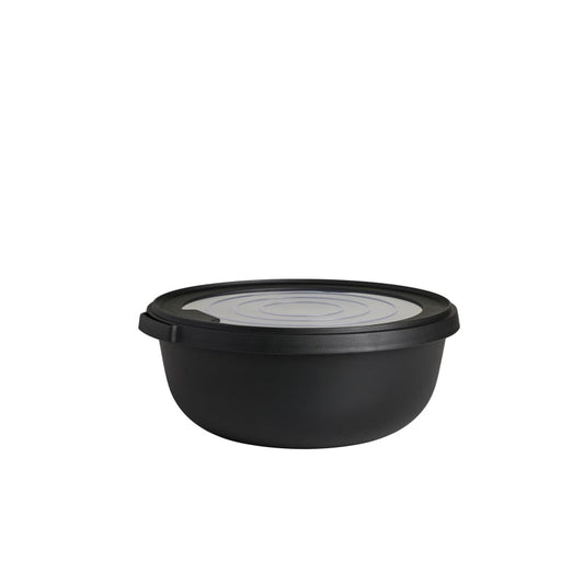 Bol Mepal PRO style scandinave noir - 1 250 ml - 19 x 19,5 x 8 cm - Avec couvercle