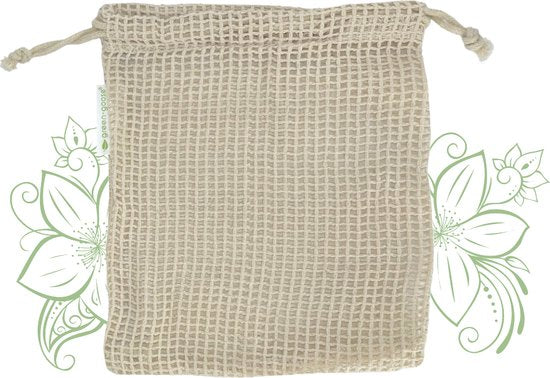 12 pièces de tampons en coton réutilisables - tampons en coton doux et lavables - durables et biologiques - sac de lavage inclus