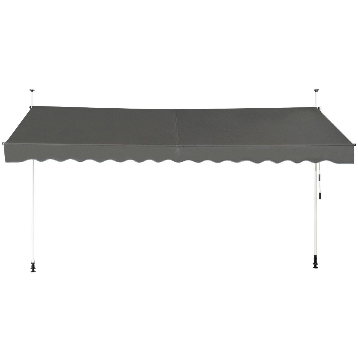 Coast Canopy Telescopic - 350 x 125 x 200 - 300 cm - Gris