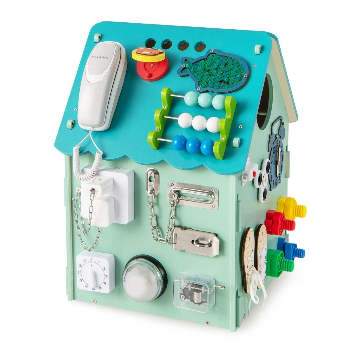 Coast Maison de jeux pour enfants - Educative - 33 cm x 33 cm x 45 cm