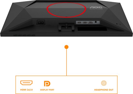 AOC G4 25G4SRE - Écran de jeu IPS Full HD - 25 pouces - 310 Hz