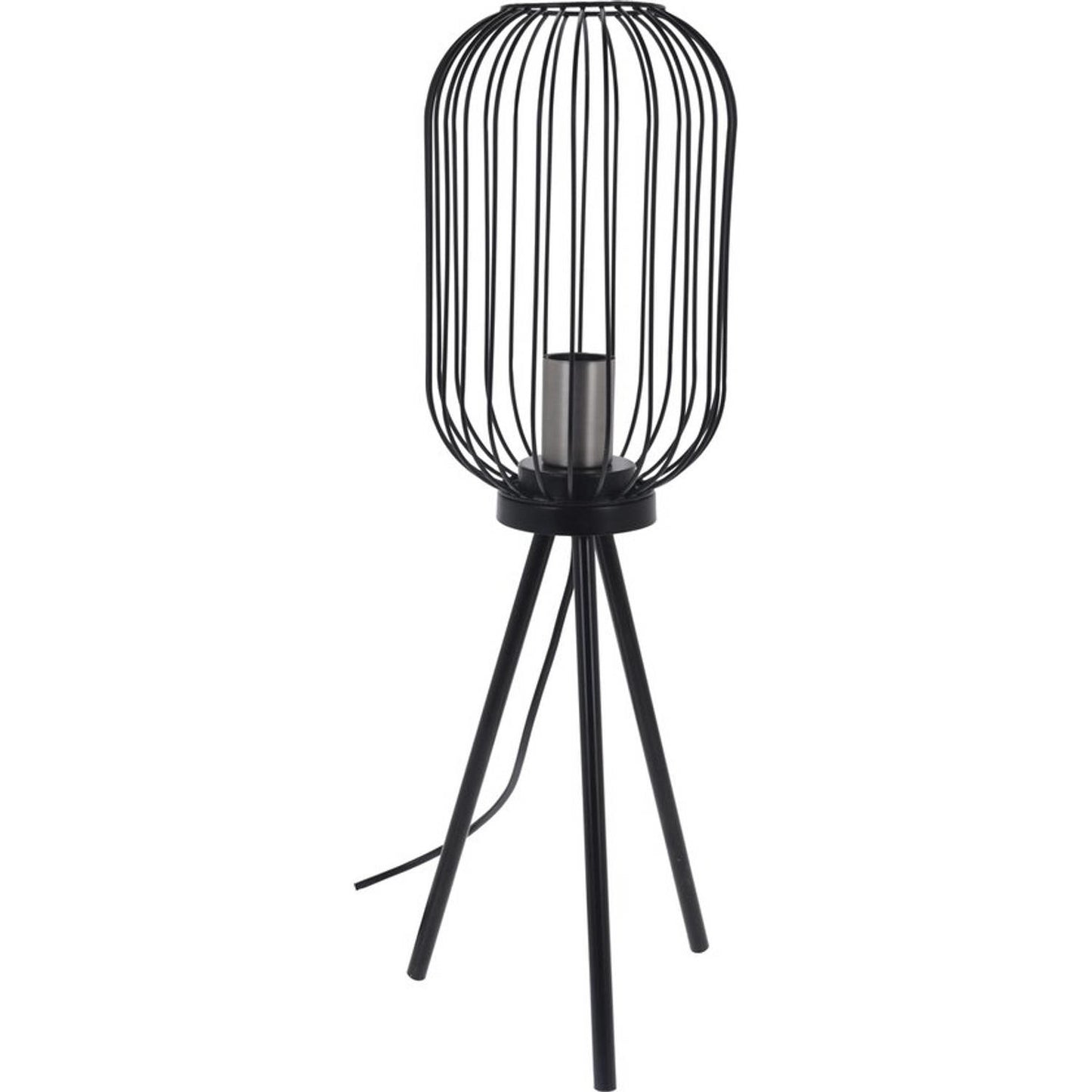 Lampadaire décoratif Art Deco noir- moderne-industriel- 60cm de haut