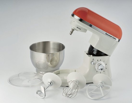Robot de cuisine Ariete Gourmet Color 1000W 4l Orange, Blanc