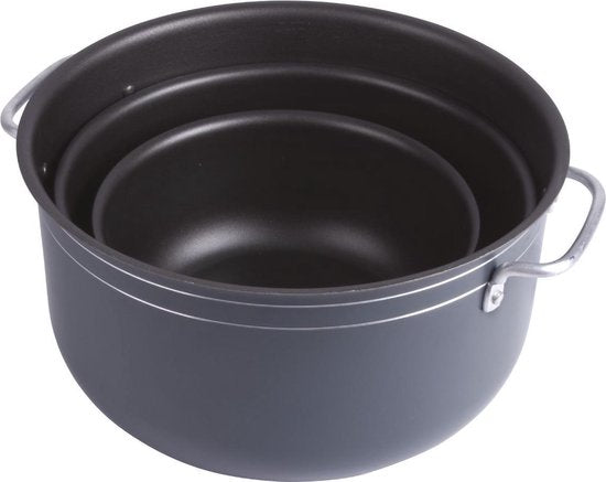Bo-Camp - Batterie de cuisine - Camping - 7 pièces - Aluminium