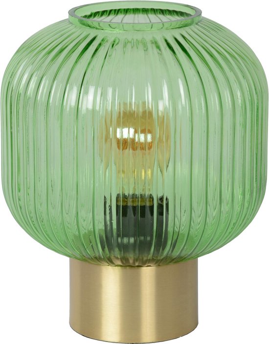 Lucide MALOTO - Lampe de table - Ø 20 cm - 1xE27 - Vert