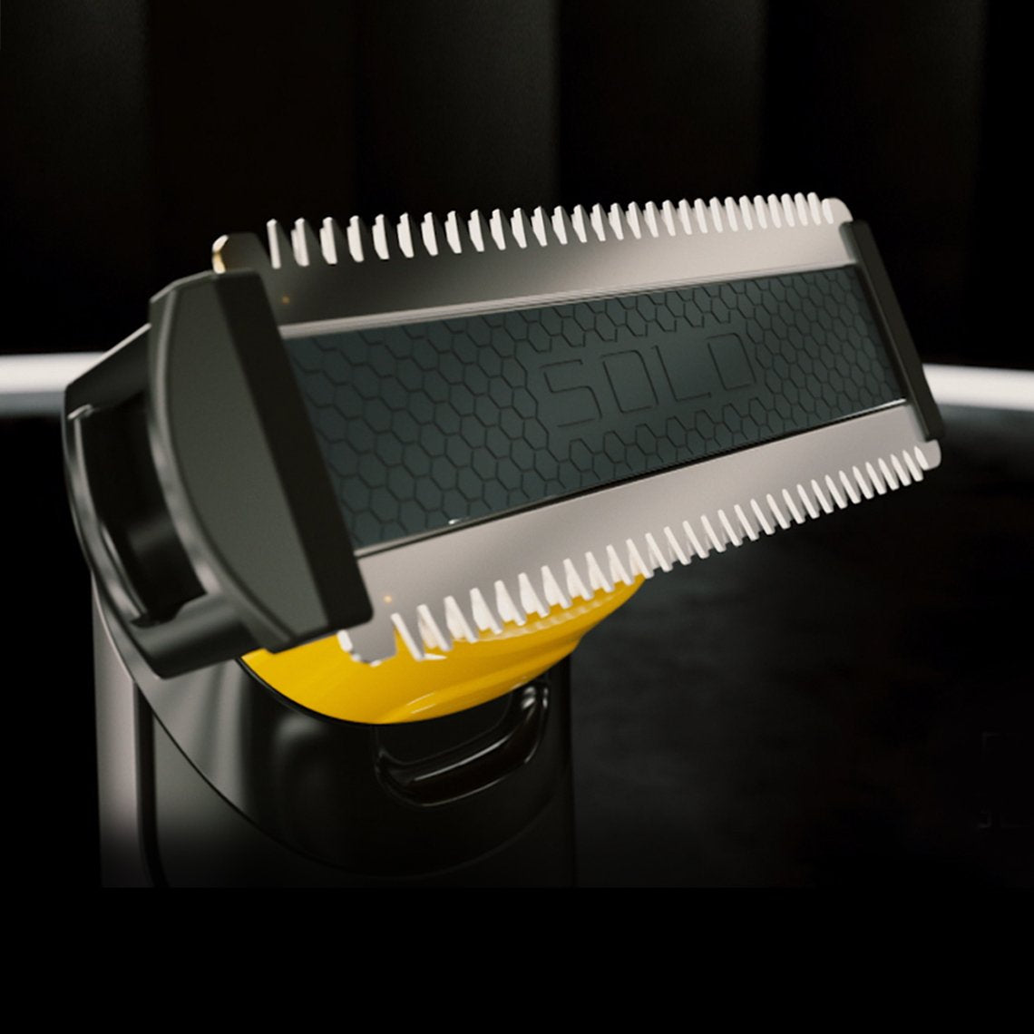 Tondeuse et rasoir MicroTouch Titanium Solo - Convient à la barbe et au corps - Pour tous les types de peau - 3 embouts inclus