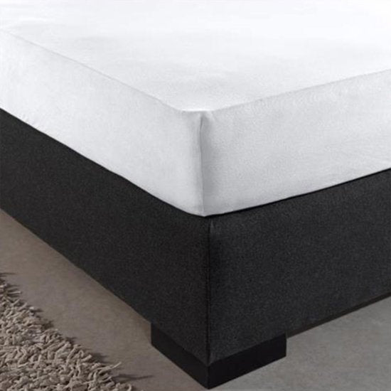 Drap-housse Dreamhouse en jersey double – 160/180 x 200/220 – Blanc – Très doux