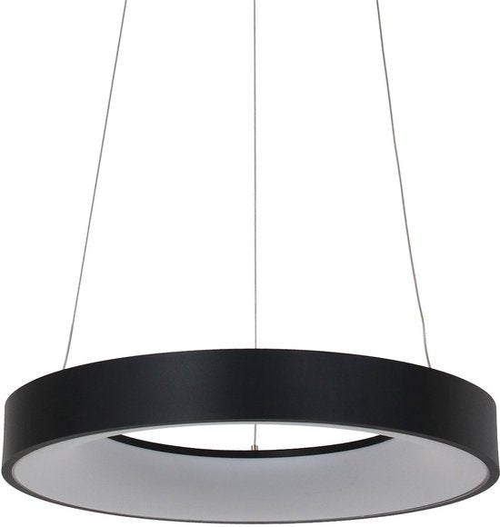 Suspension Steinhauer Ringlede - Ronde - Réglable - 48 cm - Noire