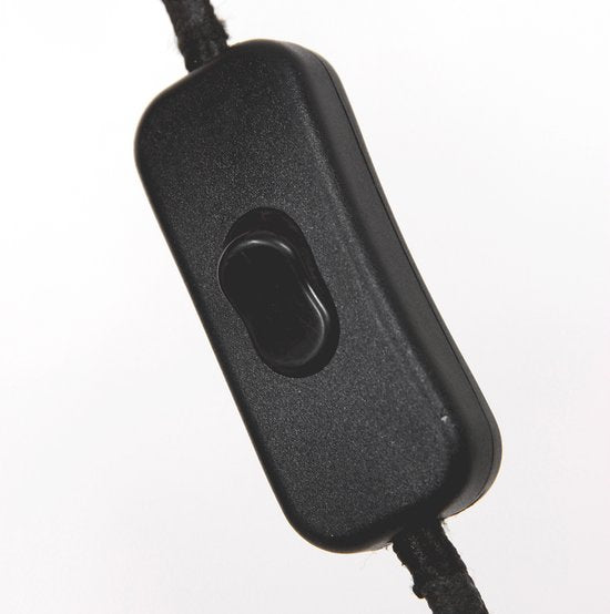 Anne Lighting Lampe à poser Lyons - noir - métal - 15,5 cm - douille E27 - 3467ZW