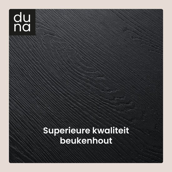 Duna Coat Stand - Porte-manteau sur pied en bois - 8 crochets - 170 cm - noir