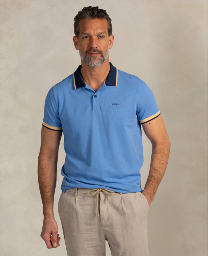 Polo extensible New Zealand Auckland - Bleu - Taille S