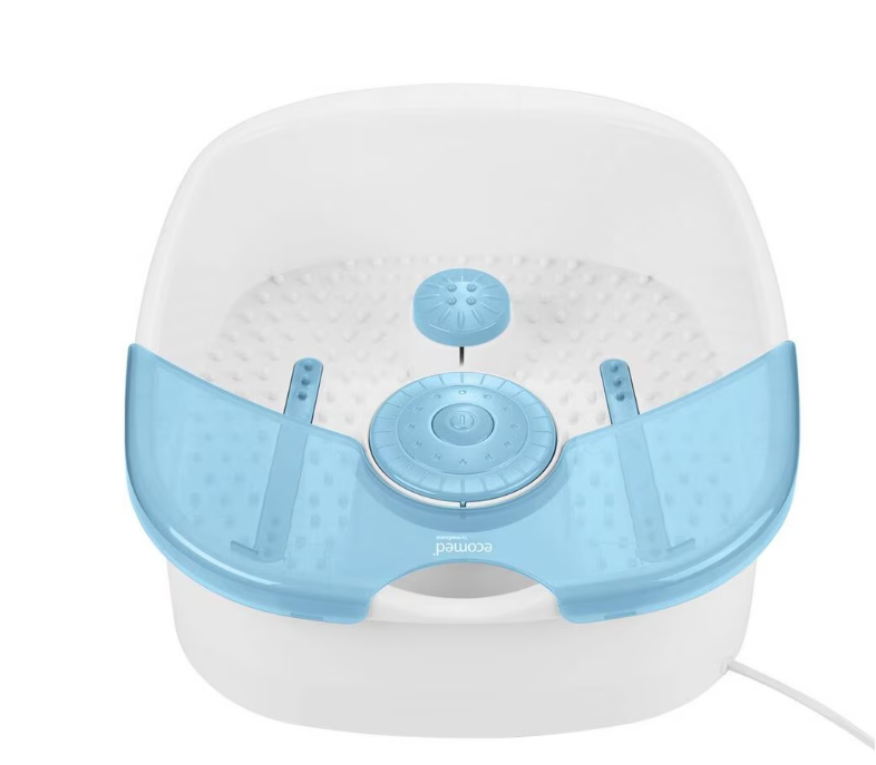 Bain de pieds Medisana Ecomed FS-70E - 60 W - Blanc/Bleu